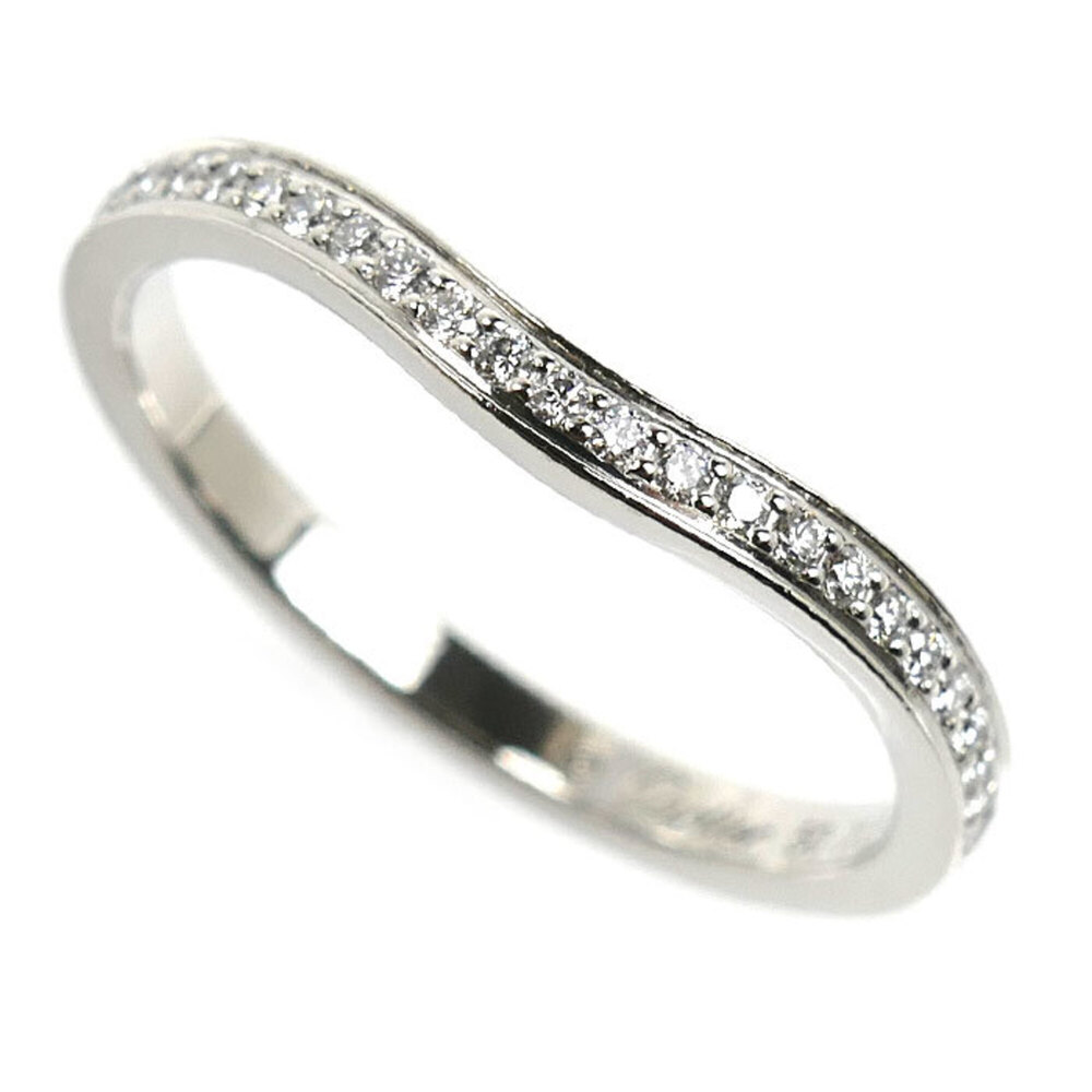 CARTIER Silver Diamond Ring